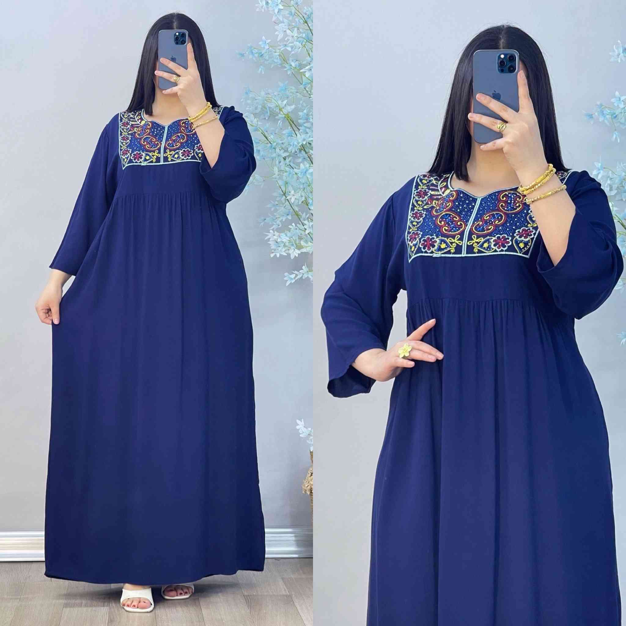 دشداشه نسائي دبل كلوش تطريز  
الخامه كشمير ايطالي اصلي 💯
القياسات من 2XL الى 5Xl  
سعر الدرزن 12 قطعه 72 الف  
الدرزن يجي 6 الوان 4 قياسات استندر
سعر القطعه مفرد 10 آلاف فقط

#ملاحضه البيع كل موديل بالوانه #اقل طلب نص درزن


**إذا كنت صاحب هذا الإعلان وتريد حذفه لأي سبب، رجاءا أرسل رسالة إلى الدعم الفني**