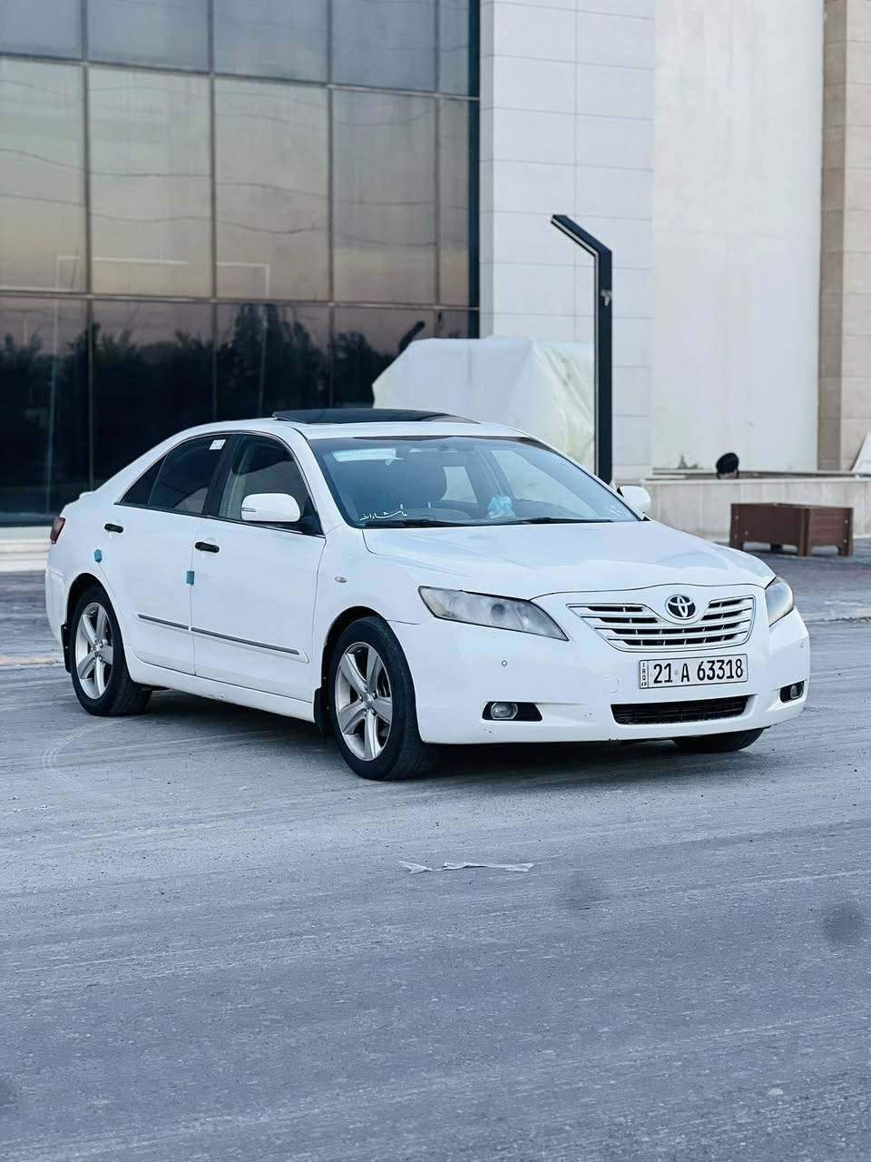 للبيع كامري موديل 2008 خليجي  

رقم سليمانيه دولي 

رقم جديد بسمي 

شرط التحويل 

السنويه ال 2026

صبغ كرت بلجمالغ + كرت بلبنيد رش فقط 

مكفوله من البارد بلشرط 

محرك 2400 

محرك بلشرط 

صدر امامي شاده جديد 

صدر خلفي  جديد  
السياره 1/1

طكتين تنته

تبريد قطعتين

اشاير بلمري 

حساسات خلفيه

تبريد ثلج ❄️

تدفئه نار🔥

كهربائيات كلها شغاله 

سنتر لك 

ويل شركه بلاد 

شاشه بلاتوث

دوشمه جديده 

داخل لونين

داخلها جديد 

السياره داخل وخارج فول نضافه 

ترايها صفرر وأحله من الصور 

مكانها صلاح الدين تكريت 

(السعر 118) بيها مجال
***********
