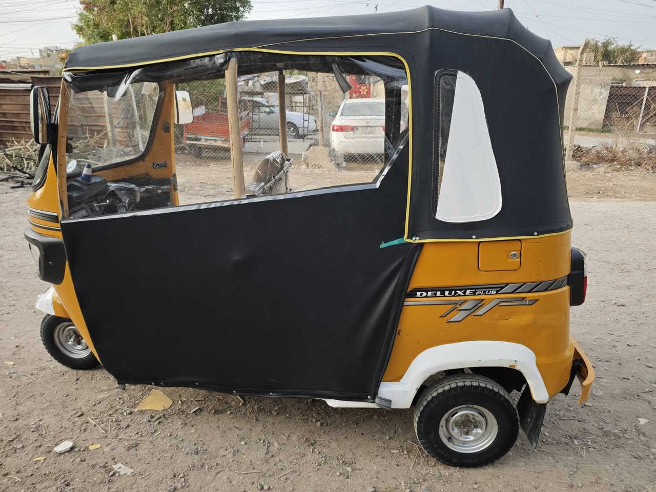 TVS موديل ٢٢ 
تكتك موديل ٢٢ شهر ٨ مرقم بغداد هزه جديدة باسمي تحويل ثاني يوم 

بيها طخه باللغد وراجعه بارد لا صبغ ولا معجون واضحه بالصوره وباقي التكتك جاهزه 
لوحات جديد قبل لا ينسد شديتهن 
مكينه و اكسل جديد شد شركه صار شهر 
صدر جديد شد شركه 
دوشمه كامله شد جديد
كهربائيات كلها شغاله 
 التكتك كامله مابيها نقص 

اخواتها معروضات 7.400 ابيعلك 6.800 ومجال بسيط حك جيتك شراي اتصل مكاني بغداد بالدوره مستعجل عليها
***********
