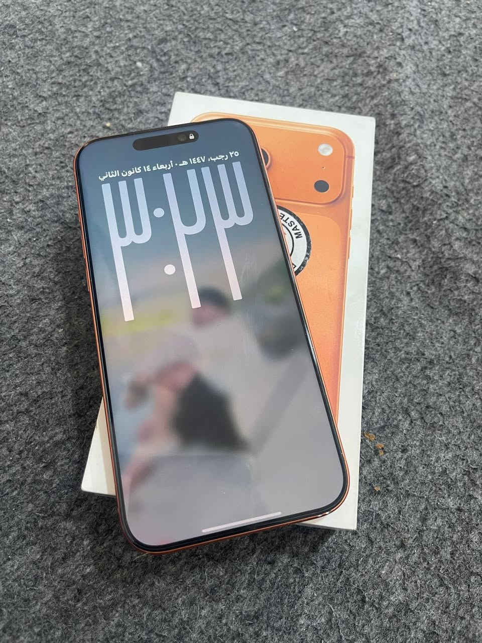 سلام عليكم ايفون ١٧ برو ماكس ذاكرة ٢٥٦
الجهاز مبدل بي شاشه اصلية شرط الفحص 

السعر ١٦٠٠ 
مكاني بغداد /***********
