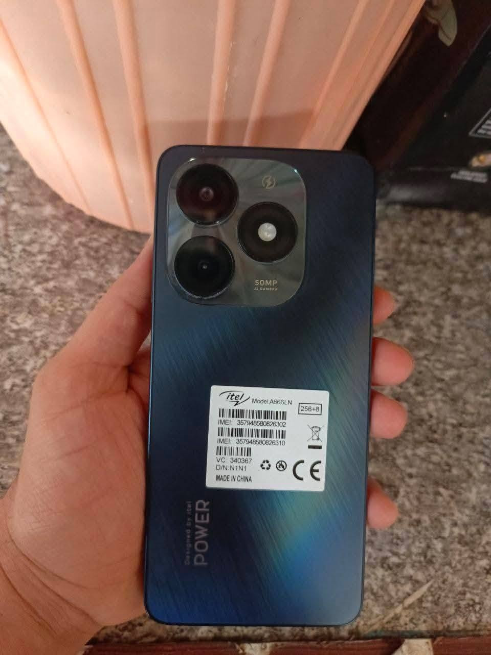 السلام عليكم مراوس وي ايفون 
⚫️🔵 جهاز ايتل P55 🔵

🔘Itel P55 🔘                     

🔸 الذاكرة 256 والعشوائية 8

🔸الشاشة6.6 بوصة - 90 هرتز - IPS LCDا

🔸 اسم المعالج Unisoc T606

🔸الكاميرا الخلفية: ثنائية 50 + 0.3 ميجابكسل 

🔸كاميرا السيلفي 8 ميجابكسل 

🔸بطارية عالية 5000 مليي امبير وبقدرة شحن 18 واط

العنــــــــــ⤵️ـــــــــوان 

كوت حي الشهداء 🎗️


**إذا كنت صاحب هذا الإعلان وتريد حذفه لأي سبب، رجاءا أرسل رسالة إلى الدعم الفني**