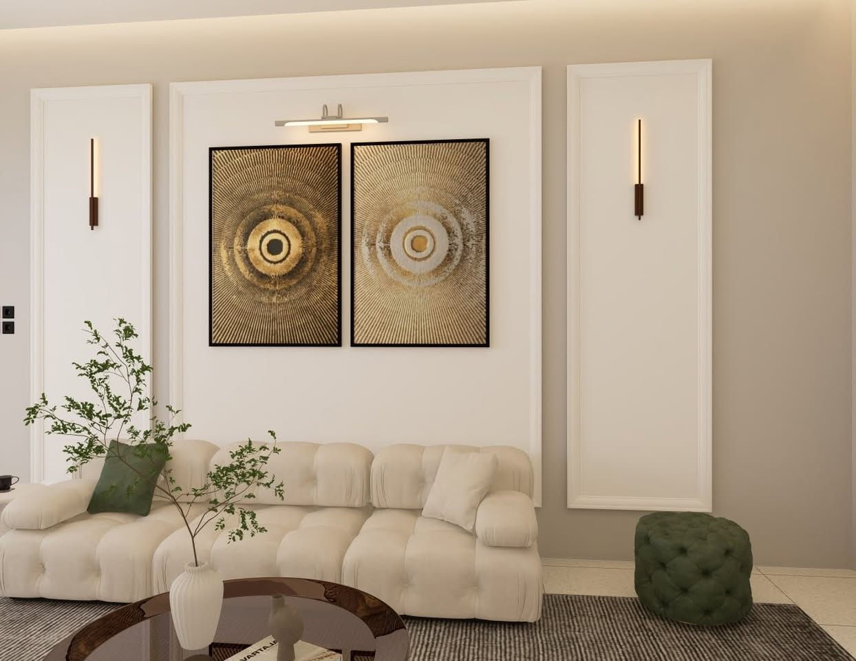 أحد اعمالنا في التصميم الداخلي
تصميم فضاء الضيوف لاحد مواقعنا في الديوانية 
مكتب زان الهندسي 
تصميم - تنفيذ - اشراف 
***********
