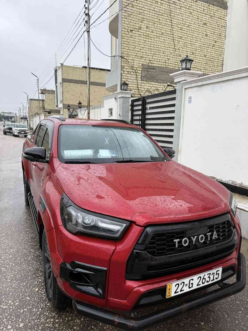 تيوتاهايلوكس GR للبيع موديل2023
ماشيه52 الف كيلو متر
مكفوله ماعدا بارد شبر واحد بالباب الخلفي 
سعر السياره395 ورقه مكان السياره النجف قريه الغدير
للستفسار***********
