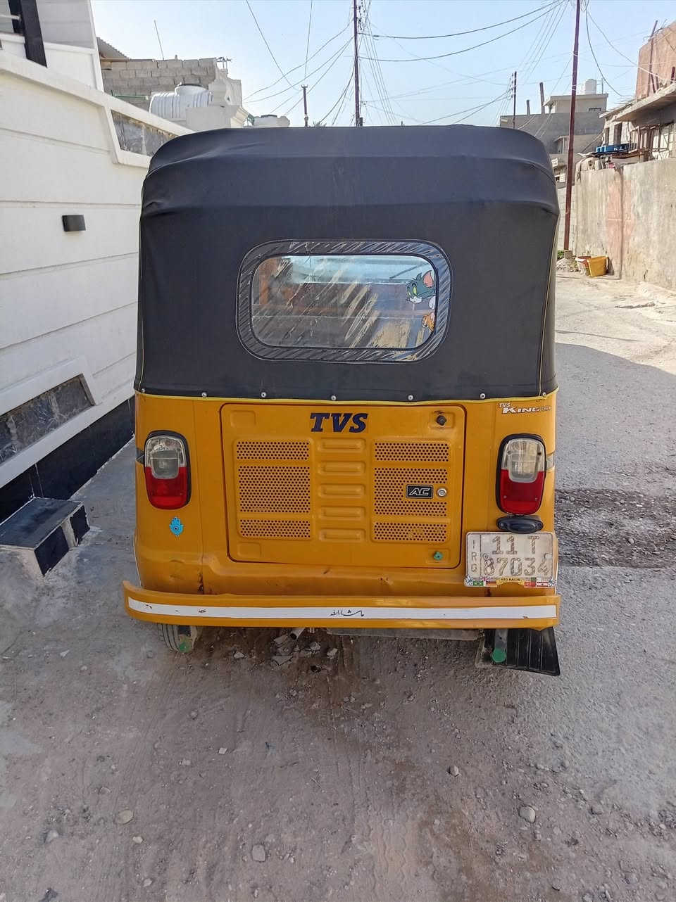 السلام عليكم تكتك تي في اس موديل 19مكينه خرسه ناعمه رقم وسنويه دخله هزه تكتك خير من كبل لشارع مانقصها اي شيء تحويل ثاني يوم سنويه بسمي العنوان بغداد جسر ديالى رقمي بي بس وتساب ***********    السعر 5ملاين وبيها مجال لطيبين دمام مسجل لاصلي ويها دبلات جدد
