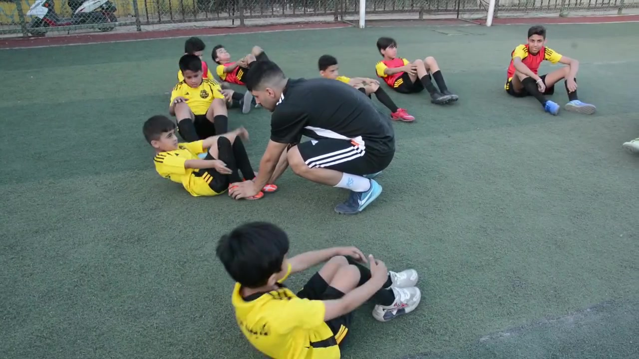 ⚽ أهلاً بكم في أكاديمية أسود الرافدين الكروية ⚽
تعلن الأكاديمية عن استقبال اللاعبين من الفئات العمرية الصغيرة وتنمية المواهب الكروية بإشراف تدريبي مميز.
📌 الفئات العمرية: من عمر 5 سنوات ولغاية 16 سنة
📅 أيام التدريب: السبت والاثنين والاربعاء
🕓 أوقات التدريب: من الساعة 4:00 عصراً ولغاية 6:00 مساءً
📍 المكان: بغداد – البلديات – شارع الكنيسة / خلف الدفاع المدني / منتدى البلديات
💰 سعر الاشتراك: 25 ألف دينار شهرياً
✅ يشمل الاشتراك: تجهيز اللاعب ملابس رياضية كاملة 
🔥 سجّل الآن وابدأ طريق النجومية
للاشتراك الاتصال على الرقم ***********

