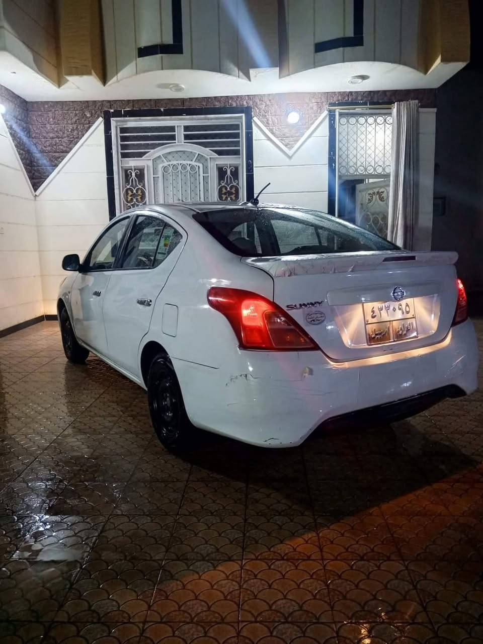 نيسان صني 2018 بأسم شركة فقط قطعة وحدة صبغ رايدهة ب 97 مكاني نجف حي السلام
*********** النجف, العراق
