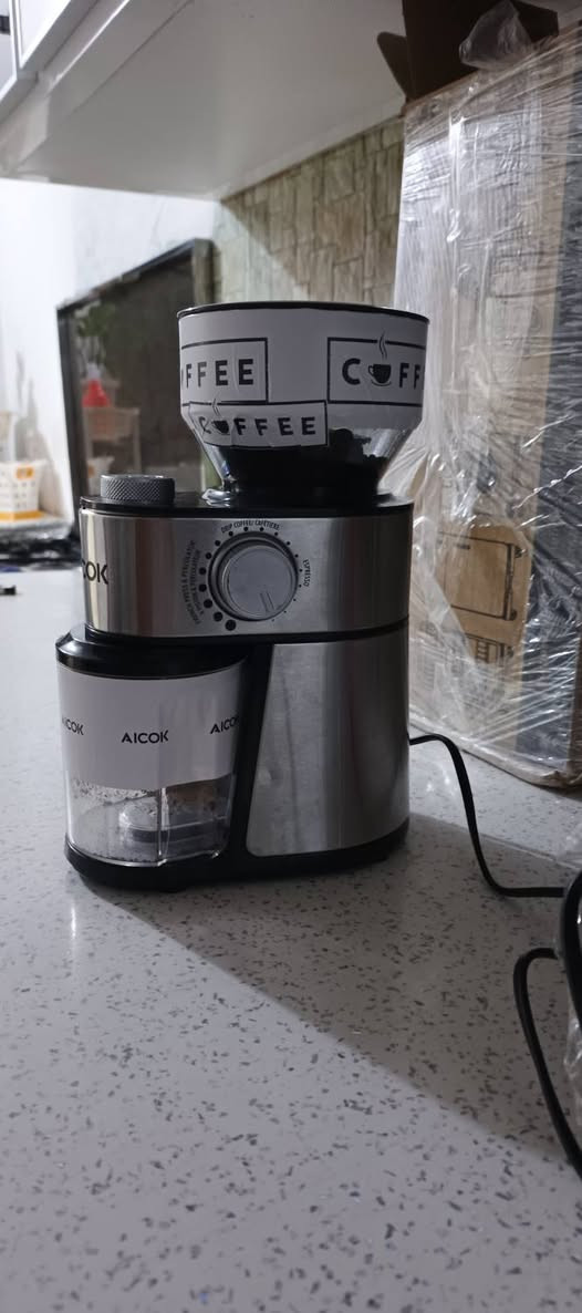 أفضل طاحونة قهوة (AICOK)مودل (HY-1416SS)
تطحن القهوة بأفضل شكل، وجميع أنواعها من الخشنة إلى الناعمة، من كوب واحد إلى 14 كوبًا.
مستخدم /  50 الف مع توصیل.


**إذا كنت صاحب هذا الإعلان وتريد حذفه لأي سبب، رجاءا أرسل رسالة إلى الدعم الفني**