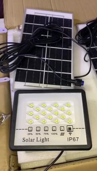 طاقة شمسية • ريموت • كيبل ٤.٥م