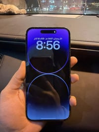 14برو ماكس ذاكرة 265 بطاريه 85 جهاز نضيف كلش استخدام بيت لون الجهاز بن...