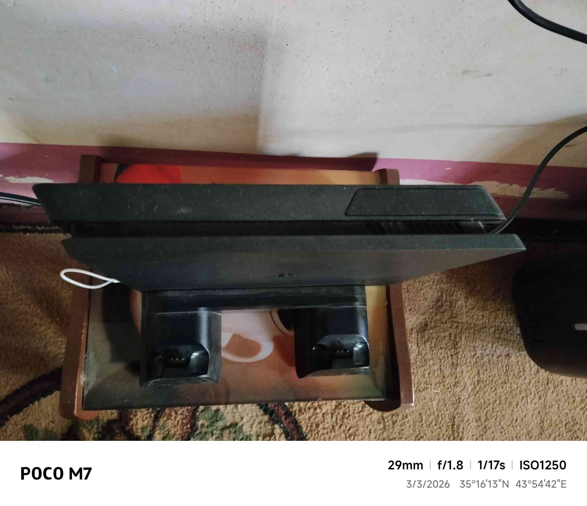 بلي فور سلم نضيف٠
ذاكرة نص تيرا٠
بي  3 اقراص٠
فيفا25 وردد ردبشن الموسمين٠
وجيتي اي فايف٠
للبيع او المراوسه٠
سعر البيع(225الف)


**إذا كنت صاحب هذا الإعلان وتريد حذفه لأي سبب، رجاءا أرسل رسالة إلى الدعم الفني**