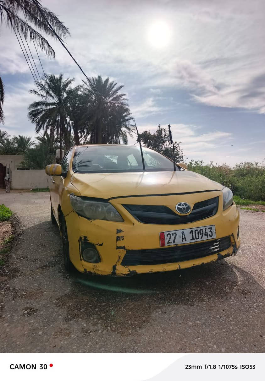 السلام عليكم سياره كورولا وارد امريكي للبيع كير ومكينه حداديه مكفوله سياره باسمي رقم الماني ************************* سعر 65 بيها مجال مكاني ذي قار الشطره
