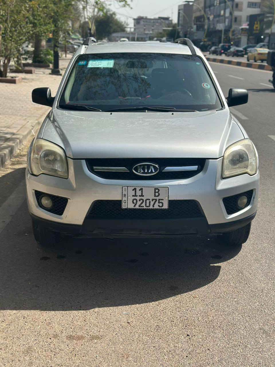 سبورتج 2009
مكينة 2000 دوش
السيارة بحالة جيدة مكينة كير تبريد باتري جديد داينمو جديد تايرات جدد هزه جديدة سنويا 2030 بدون ضرر مصبوغة بسبب الجراد مرفق السونار 
العنوان بغداد شارع فلسطين قرب ساحة الموال 
***********
علما ان السيارة مال بنية وبسمي تحويل مباشر 
السعر 110 وبيهه مجال
