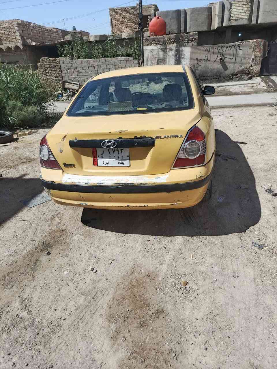 سلام عليكم سياره للبيع هونداي النترا موديل 2004سنويه الحد 27كير  عادي محرك خير من الله سعر 48 وبيه مجال ***********
