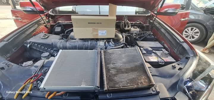 من الاعمال اليومية للورشه 💯 ✔️✔️
تم الفحص بالجهاز السونار الالكتروني الحديث
وفتح دشبول #برادو_2017 لتبديل #فريز_التبريد_دنسو_ياباني_الاصلي.
مع #شحن_غاز R134 #الفرنسي_الاصلي
مع ضمان سنتين بوصل مقدم من الورشة

#كروب_برادو_العراق
#كروب_لاندكروز_العراق

علما جميع المواد التي استبدلت اصلية من الوكالة 👍

               ************************

❓كما يتوفر لدينا #جميع #الادوات #والمواد #الخاصة #بمنظومة #التبريد #الاصلية #لكافة #السيارات

#خدمات #ابوياسر_لتبريد_السيارات
#بغداد / #شارع_النضال/ #القصر #الابيض/
مقابل #مدرسه_السعدون.

‏‎#متواجدون_كل_ايام_الاسبوع ✅

                ==========================
 
                   الفحص وتحديد العطل مجانا

*********** حسين 
*********** ابوياسر
