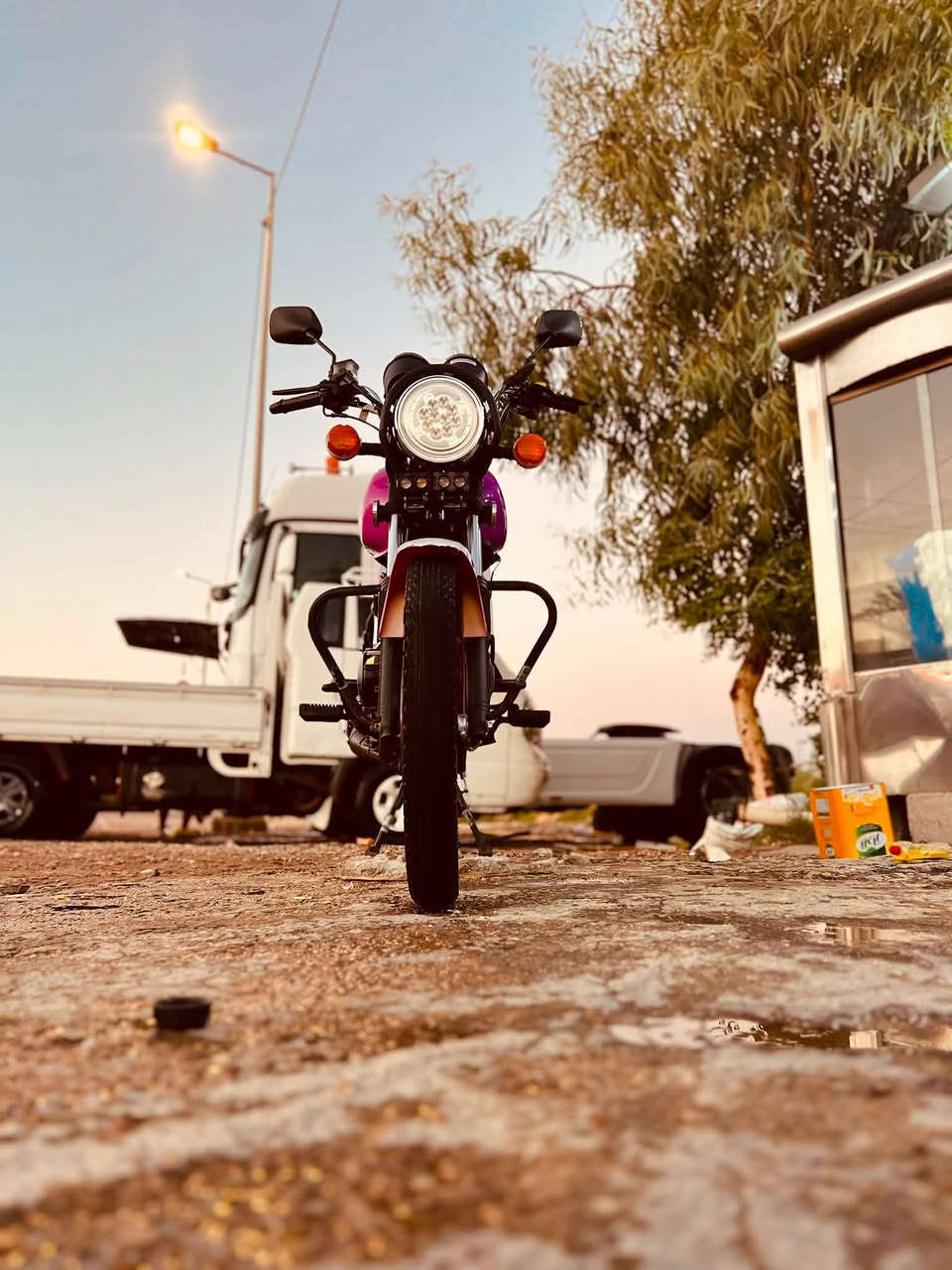 سلام عليكم
🚴:دايون ٢٢
مكينه ١٥٠(مفتوحه)
📚:أوراق سكنر 
🖍️:لون مميز 
📍موقع :بابل مشروع مسيب 

📞:***********
