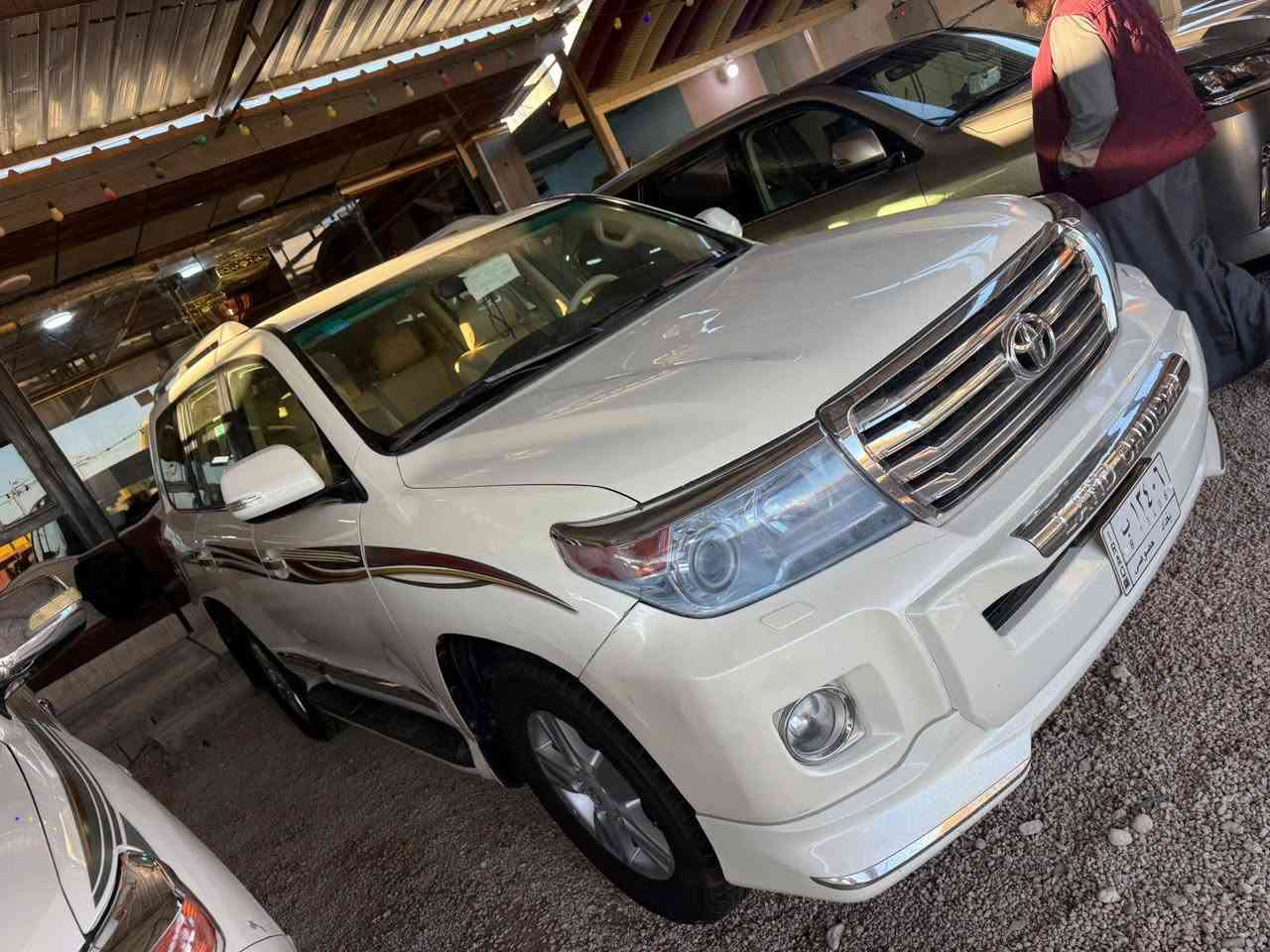 لاندكروزر موديل 2012  8سلندر مكفوله رقم بغداد للبيع تحويل مباشر
السعر 355$ وبيها مجال بسيط العنوان الانبار الفلوجة ***********
***********
