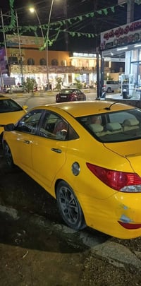 للبيع اومراوس بتكسي كورلا مطلوب كمرك هونداى اكسنت كندي محرك 16 Gdi مود...