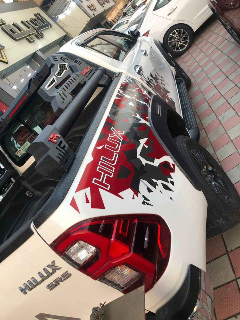 هايلوكس 2022 بأسمي رقم اربيل  6سلندر  TRD ماشية 96000 السونار مرفق بالصور رقم الهاتف ***********8
 340$ بيها مجال للطيبين
