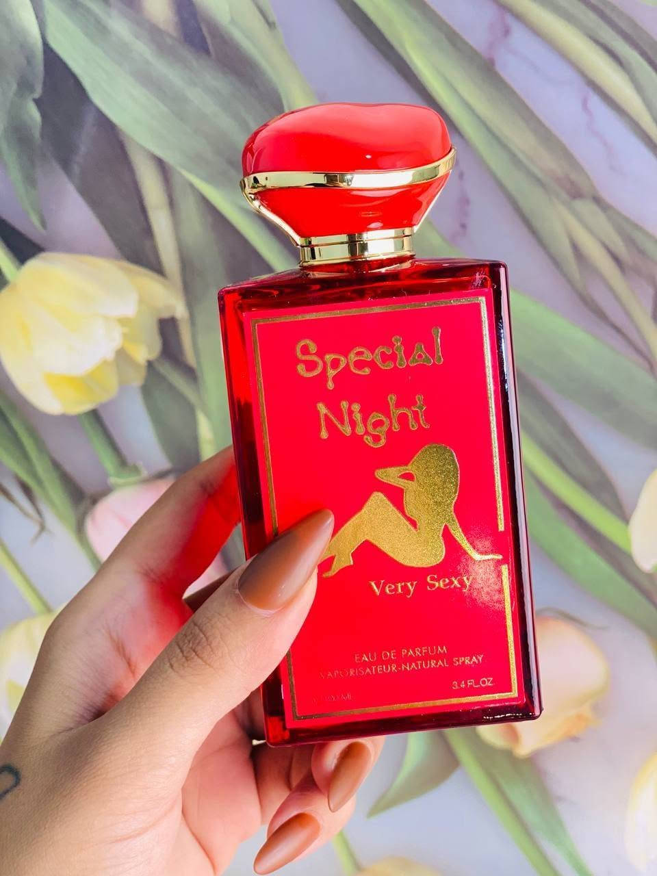 عطر ( سبشيل نايت) الاصلي 100 مل 🔥 عطر الاغراء والاثاره الرومانسي للمتزوجين🔞 العطر المشترك (للجنسين) اللي يحرك الحواس ويزيد الشغف يجمع بين الانوثه الطاغيه والجاذبيه.اللي ماتقاوم 
للطلب او الاستفسار،،خاص 
توصيل جميع المحافضات


**إذا كنت صاحب هذا الإعلان وتريد حذفه لأي سبب، رجاءا أرسل رسالة إلى الدعم الفني**