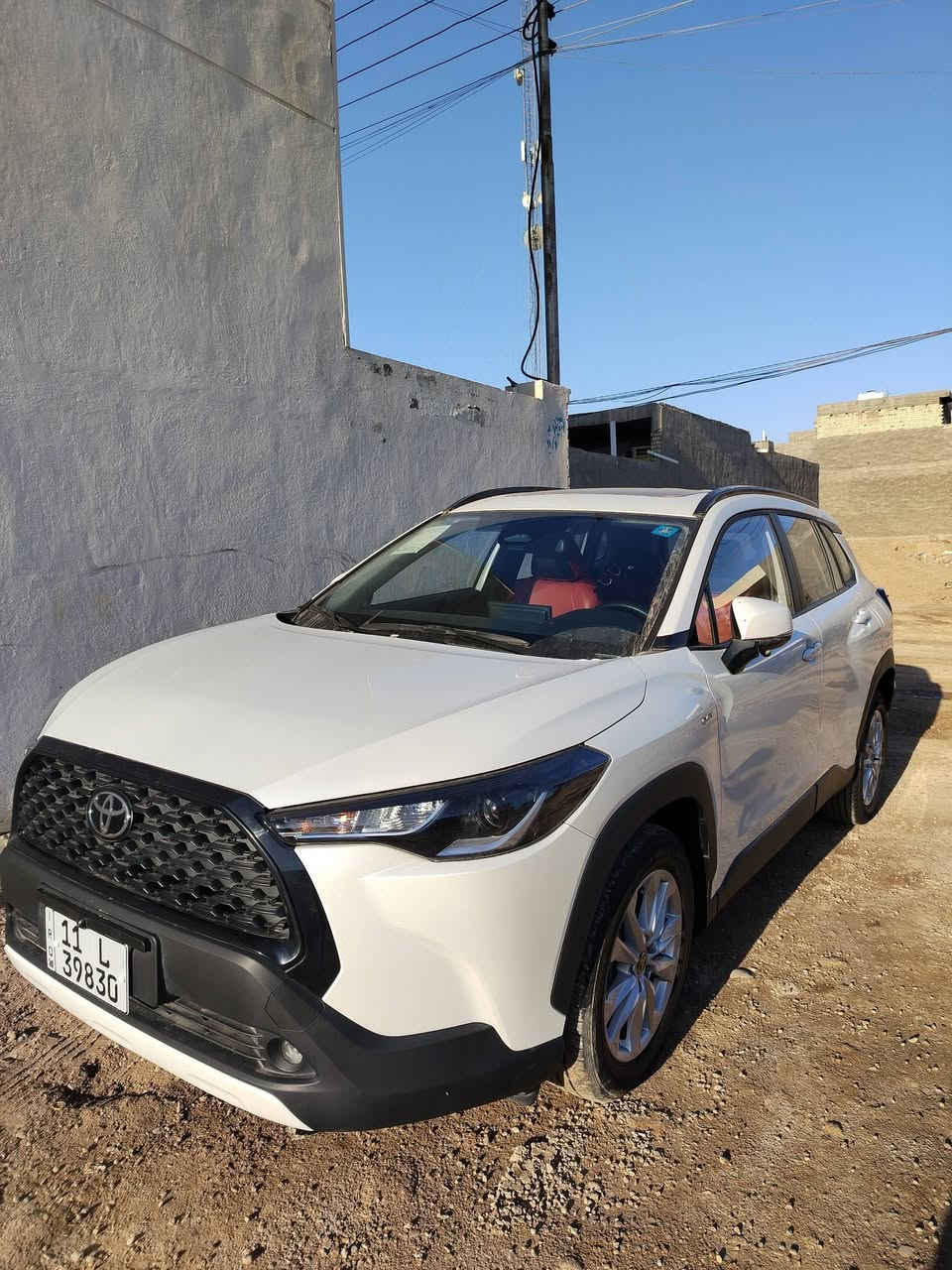 السلام عليكم
كورلا كروس 2025 رقم بغداد بسمي تحويل ثاني يوم

السيارة زيرو ماشية الف و800 وقابلة للزيادة

فول مواصفات اربع كامرات فتحة بصمة كشن كهرباء داخل جلد

 السعر 27500 27 مليون و500

مكان السياره بغداد

***********

***********
