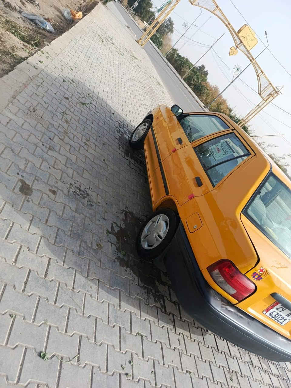 سلام عليكم سايبه البيع موديل 18 مكفوله كير ومكينه وتبريد شغال باتري جديد حداديه جديده كهربايات كلها شغاله كامره حساسات كله شغاله مصفره هيئه وغرامات سنويه 30  تحويل ثاني يوم سعر 47 مكان سياره كوت مركز المدينة رقم ***********
