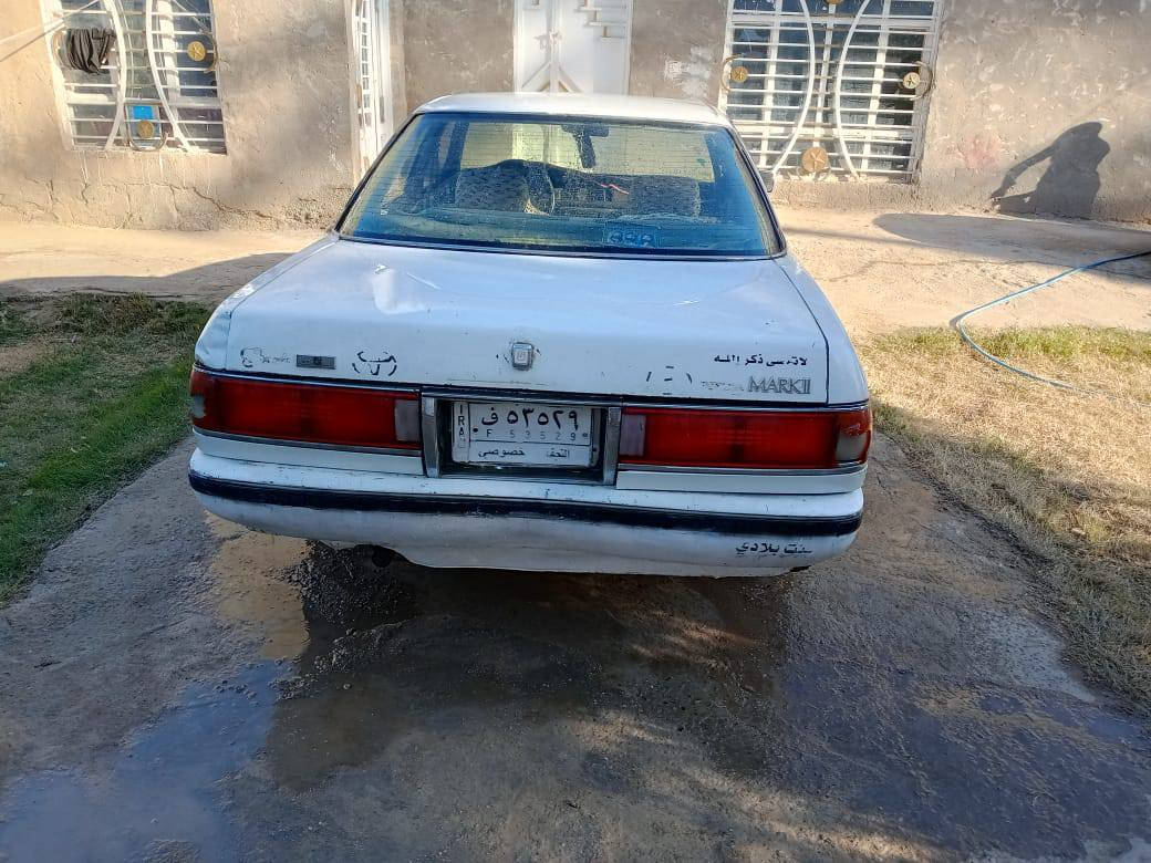 يا الله السلام عليكم من رخصه المدير والاعظاء سياره مارك سياره خير من الله تخم تاير  حداديه باتري كهربايات كله جديد كير أو محرك بل جيس موديل 91 سياره حائز 3 مكاني كربلاء طوريج السعر 15او بيها مجال *********** أو الاسيا ***********
