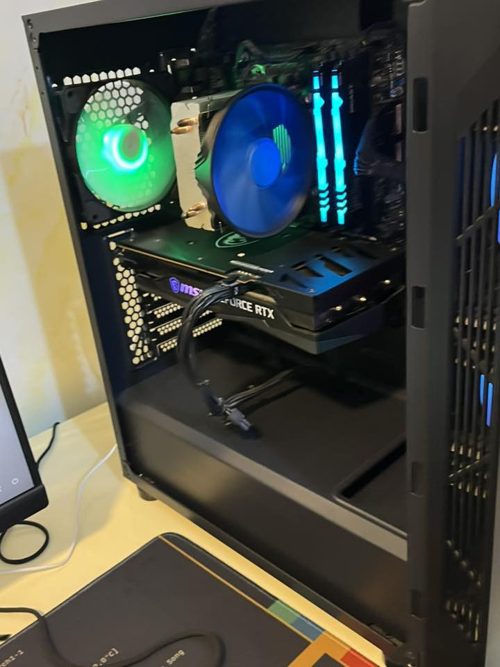 تجميعه

المعالج (CPU)
(TRAY i5 12400FMA)
المذر بور
(PRO B660M_P WiFi DDR4)
كرت الشاشه
(RTX 3050 GAMING X 8G )
الهارد
(M.2 nvme 256gb)
الرامات
(RAM 16"g*2" 3200 FURY RGB)
الكيس
(VAMPIRIC 010X)

تجميعة جديده وكراتين القطع كلها موجوده وضمان مفتوح السعر 800 وبيها مجال مال جيه
مكاني بغداد الزعفرانيه


**إذا كنت صاحب هذا الإعلان وتريد حذفه لأي سبب، رجاءا أرسل رسالة إلى الدعم الفني**
