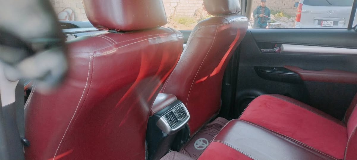 بيع هايلوكس موديل 17 اوتوماتيك تبريد امامي خلفي المواصفات معروفه المكان النجف الاشرف او مراوسه به جارجر ابيض للاستفسار اتصل على الرقم التالي ***********
