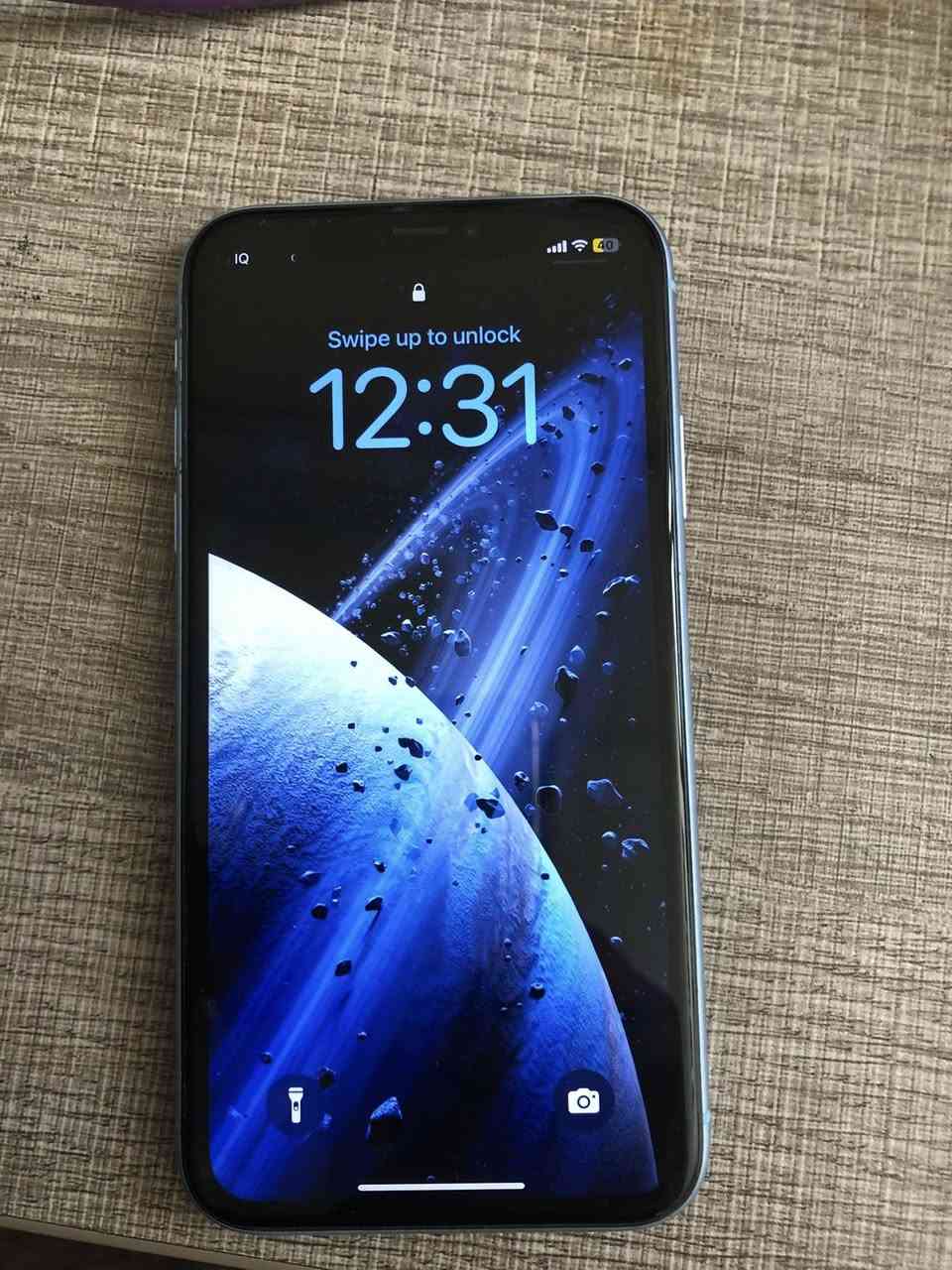 ايفون xr للبيع 
Iphone xr 128 gb 
الجهاز ممفتوح ولا مبدل بي اي شي ويا كارتونته نضافة ٩٥٪؜ 
بطاريه 86% 
فقط فيس اي دي واكف بالتحديث
السعر ١٧٥ 
بغداد حي المعلمين 
***********
