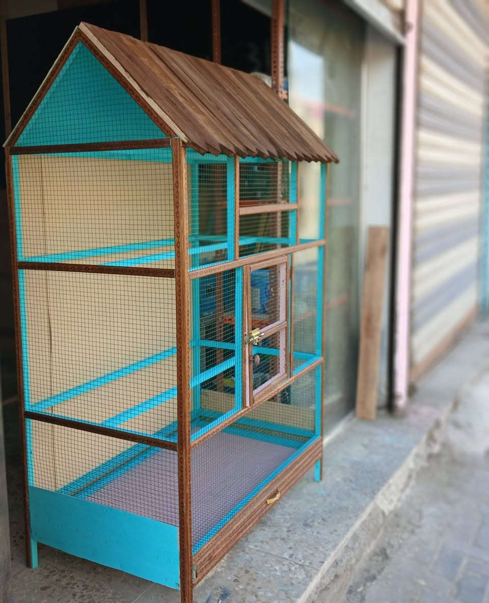 قفص متاح خشب صاج ثقيل  شغل تزكام
التفاصيل 
الارتفاع متر و60
العرض متر و 5
النزال 60سنتيم
مجر تنضيف +  
درج العدد 1
المكان بغداد السفير العبيدي
#توصيل لايوجد 
يوجد لدينا أسعار جملة إلى صحاب المحلات 
السعر خاص 

للاستفسار أكثر ***********
