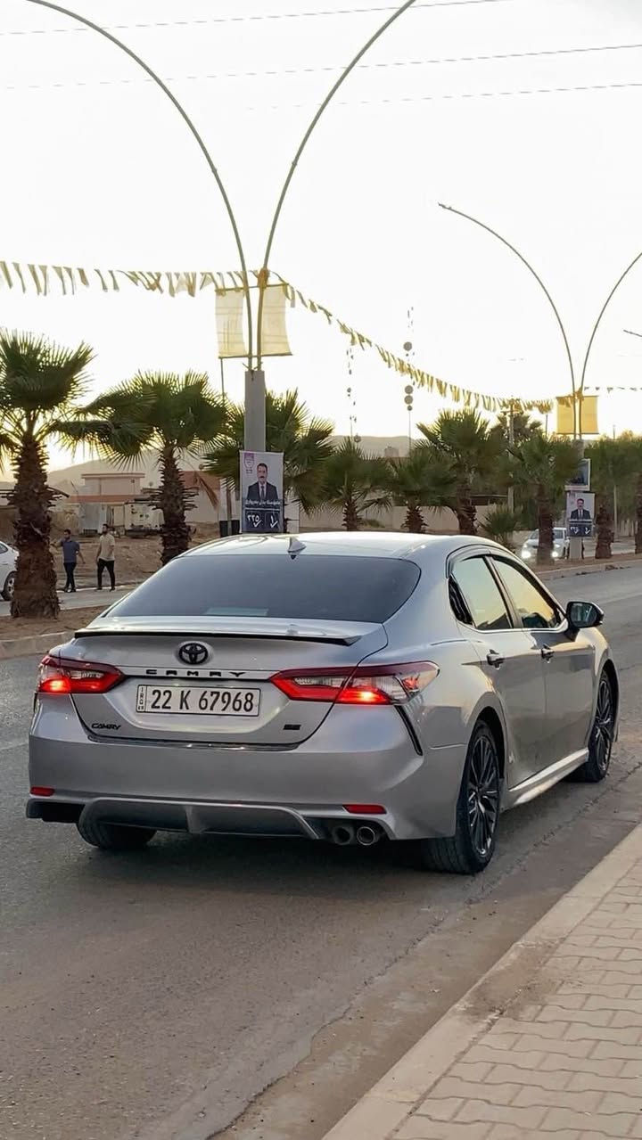 توێتا کامری 2019
سیارە مواسفات SE کوشن جلد کهروبایی سوکان ڤۆلیوم سیارە ٦ پارچەی سبوغە ئیرباگ سیستەم لەسەر وەزعی شەریکە 100mile رۆشتییە سەرەشاسی یەک قۆپی گچکەی هەیە بەبی سبوغ و حداد هەزە و سەنەوی و رێگاو بان هەمووی نوێیە 
شوین:قەزای بەردەرەش
ژ.م:***********
سعر:153$ اكر, نينوى
