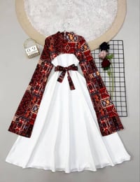 فستان رمضاني • خامة تركي • مقاسات ٣٨-٤٨