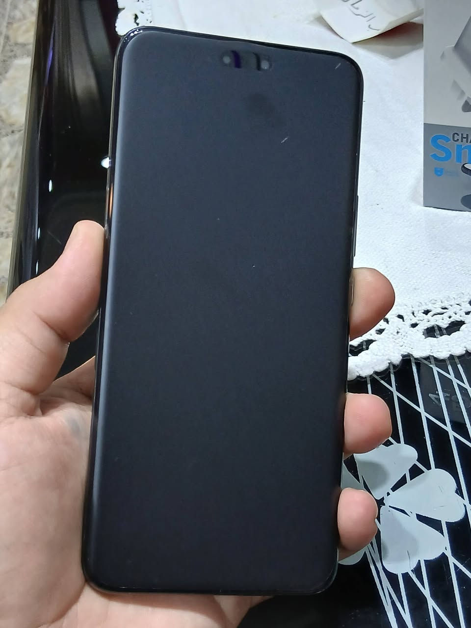 honor magic 6pro
نظافه فول 
مكفول+ملحقات كارتونه و3كفرات من ضمنها كفر حديد وحده ب 25الف الله شاهد 
للمراوس فقط شوفني شعدك
تفاصيل اكثر ب الخاص


**إذا كنت صاحب هذا الإعلان وتريد حذفه لأي سبب، رجاءا أرسل رسالة إلى الدعم الفني**