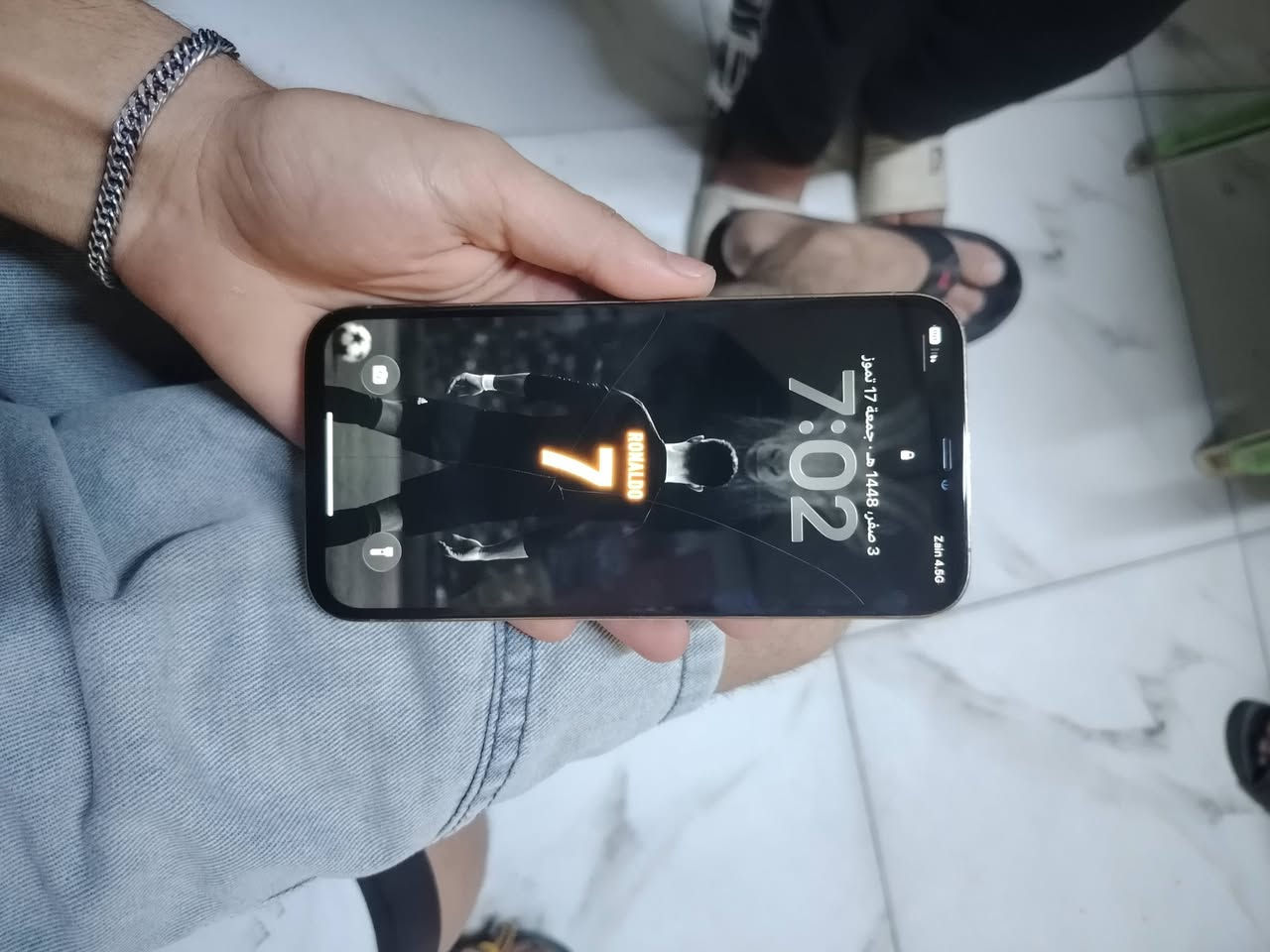 السلام عليكم ورحمه الله
ايفون12برو ماكس ذاكره256 مبدل شاشه وبطاريه فيس ايدي واكف الجهاز مضبطه علا ايدي والله شاهد غراضه كله اصلي من الربيعي سعره 250 مكاني بغداد حي النصر
التواصل علا *********** ملاحضه بي فطرين بل شاشه ممأثرات علا اللمس
