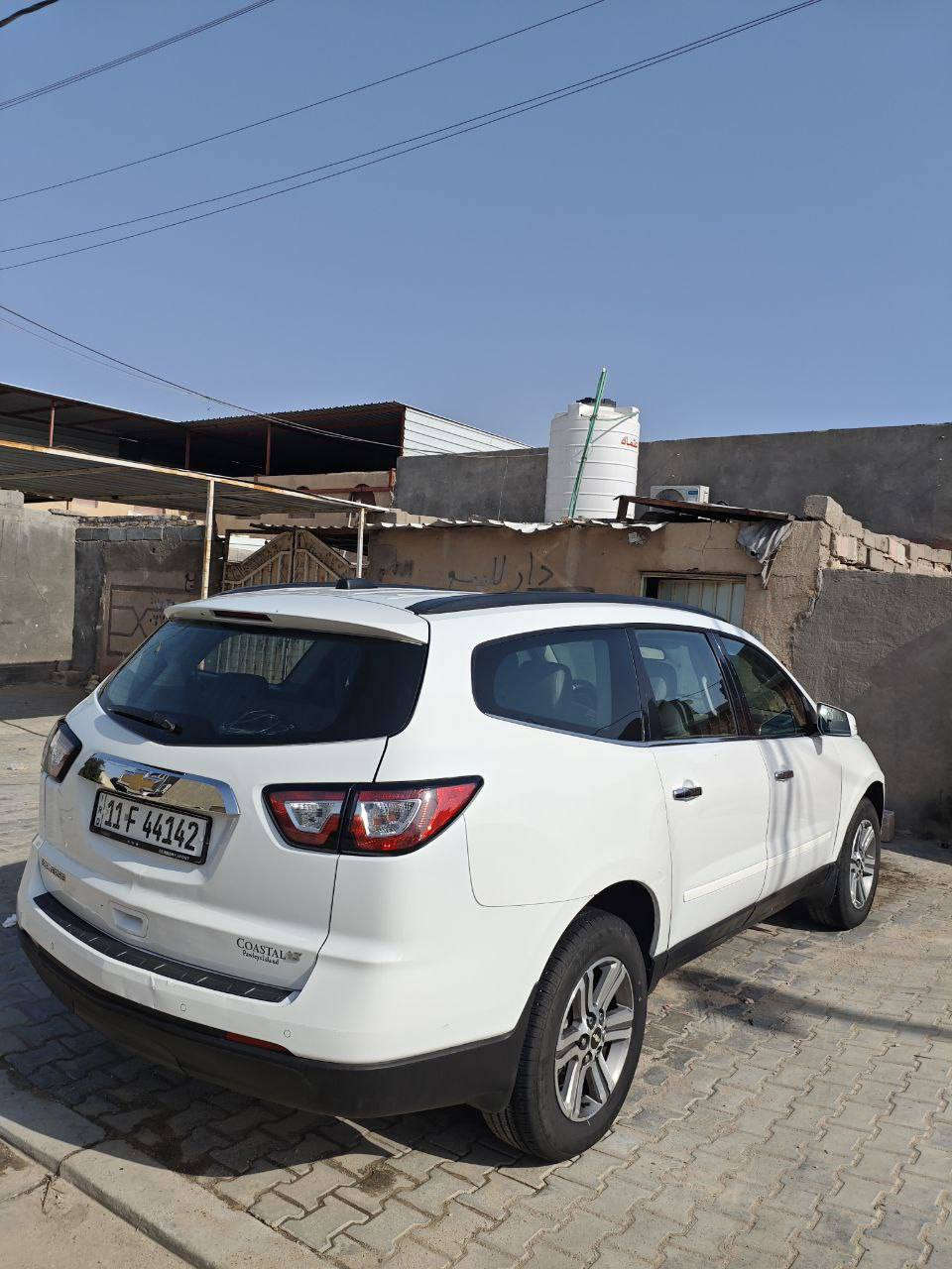 سلام عليكم شفرليت ترافرس موديل 2017 رقم بغداد بأسمي وارد أمريكي كير محرك بلادي تخم تاير حدادية تبريد تدفئة سيارة جاهزة ماناقصها شي ماشية 92 ميل السعر 155 وبيه مجال  ***********
