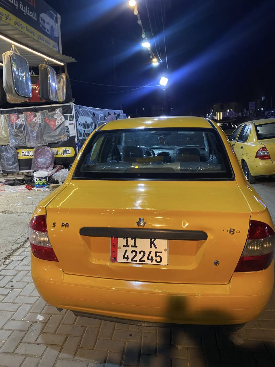 السلام عليكم طيبه موديل 2018 سياره كلها وظع شركه مكينه وكير وتبريد صدر تخم تاير سياره ابيعلك سونار مكفوله كفاله عامه سنويه 30 مصفره هيئه وغرامه مدوشمه عام لايلون عام سياره احلا من الصور تجي وتشوف وتاخذ لسونار بسمي كبل عقد مروري السعر 45$ وبيا مجال جداً بسيط حك الجيه *********** مكاني بغداد البياع فقط اتصال ممتواجد على النت
