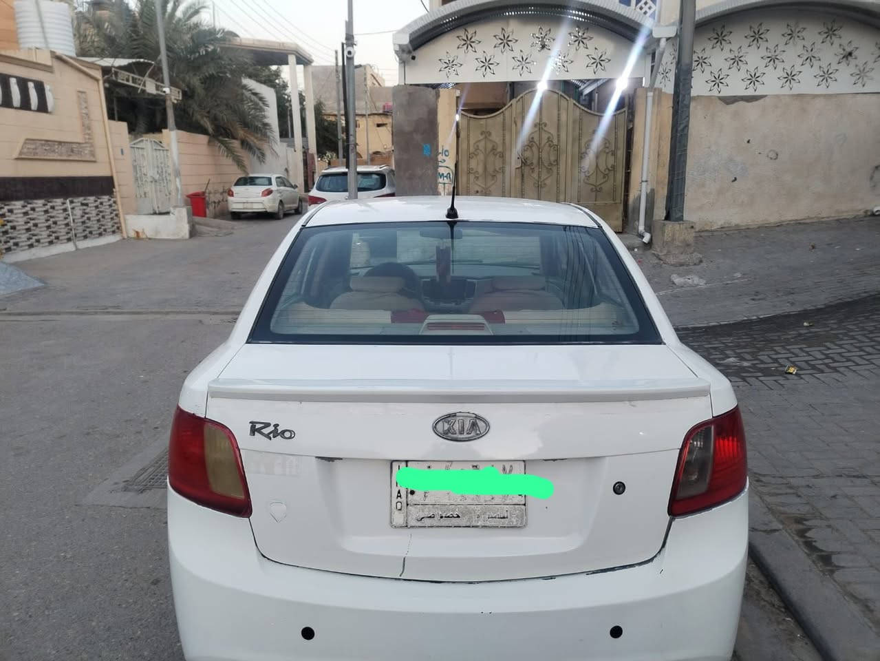 كيا ريو ٢٠١٢ مكفوله من ضربه وتبديل بيها صبغ مكانات مكينه ١٦٠٠ مكفوله كير مكفول حداده السياره جاهزه ماعده التبريد يرادله قايش وغاز سنويه نافذه رقم بصره السعر ٦٢ قفل مكان بصره***********
