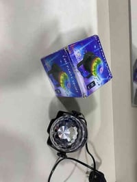 🪩 ديسكو  🪩ديسكو متغير الالوان  ✅صغير الحجم ✅يتغير اللون عند تشغيل الاغ...