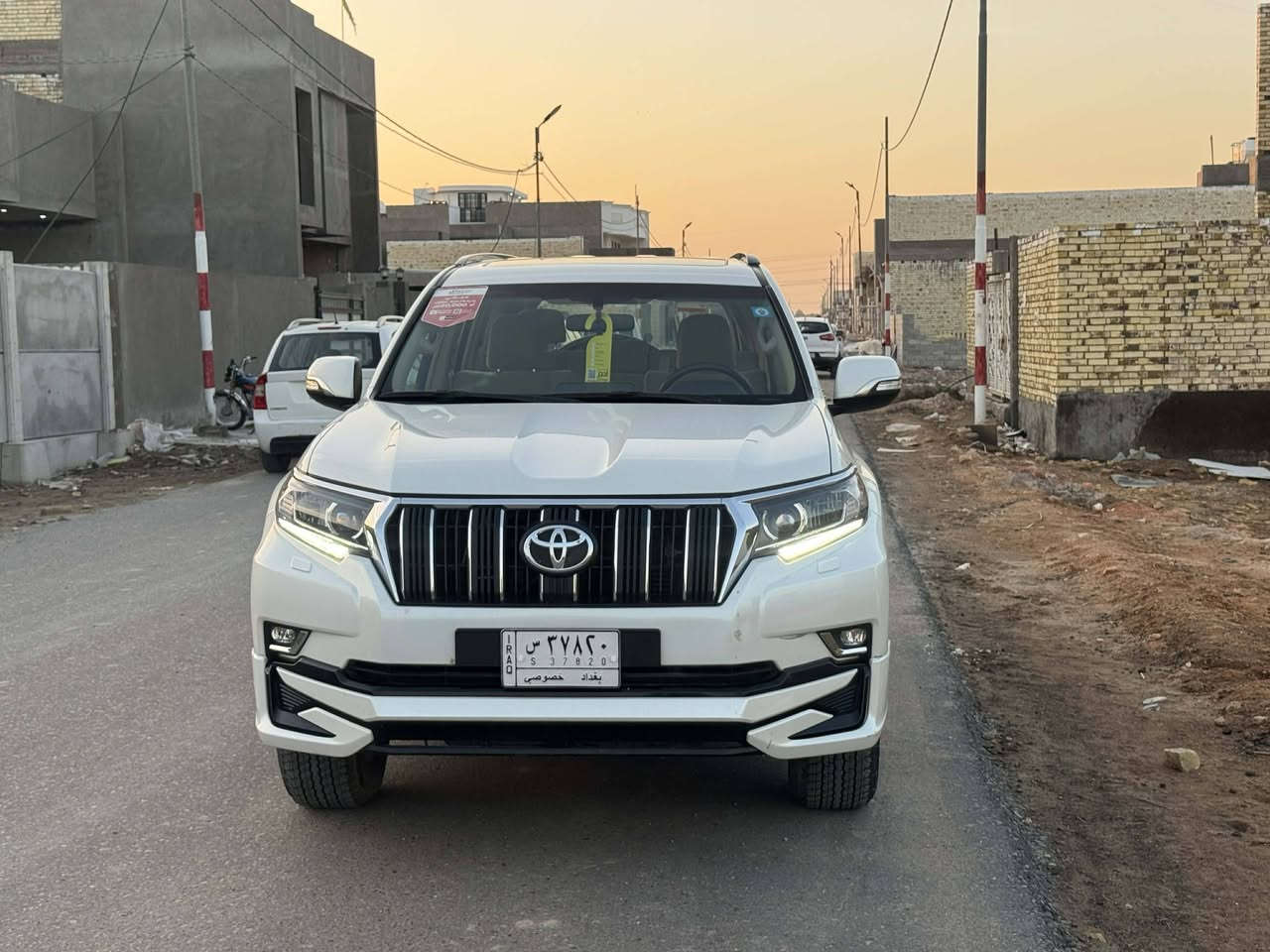 تيوتا برادو كفالة عامة
الموديل 2023
العداد ٤٢ الف كم قابل للزيادة
الرقم بغداد 
المواصفات TXL
المكان الديوانية أو كربلاء 
مغلفة افلام حماية ppf
ملاحظة # تم تغيير الرقم انكليزي الجديد 
للإستفسار الاتصال على الأرقام 
*********** و ***********
