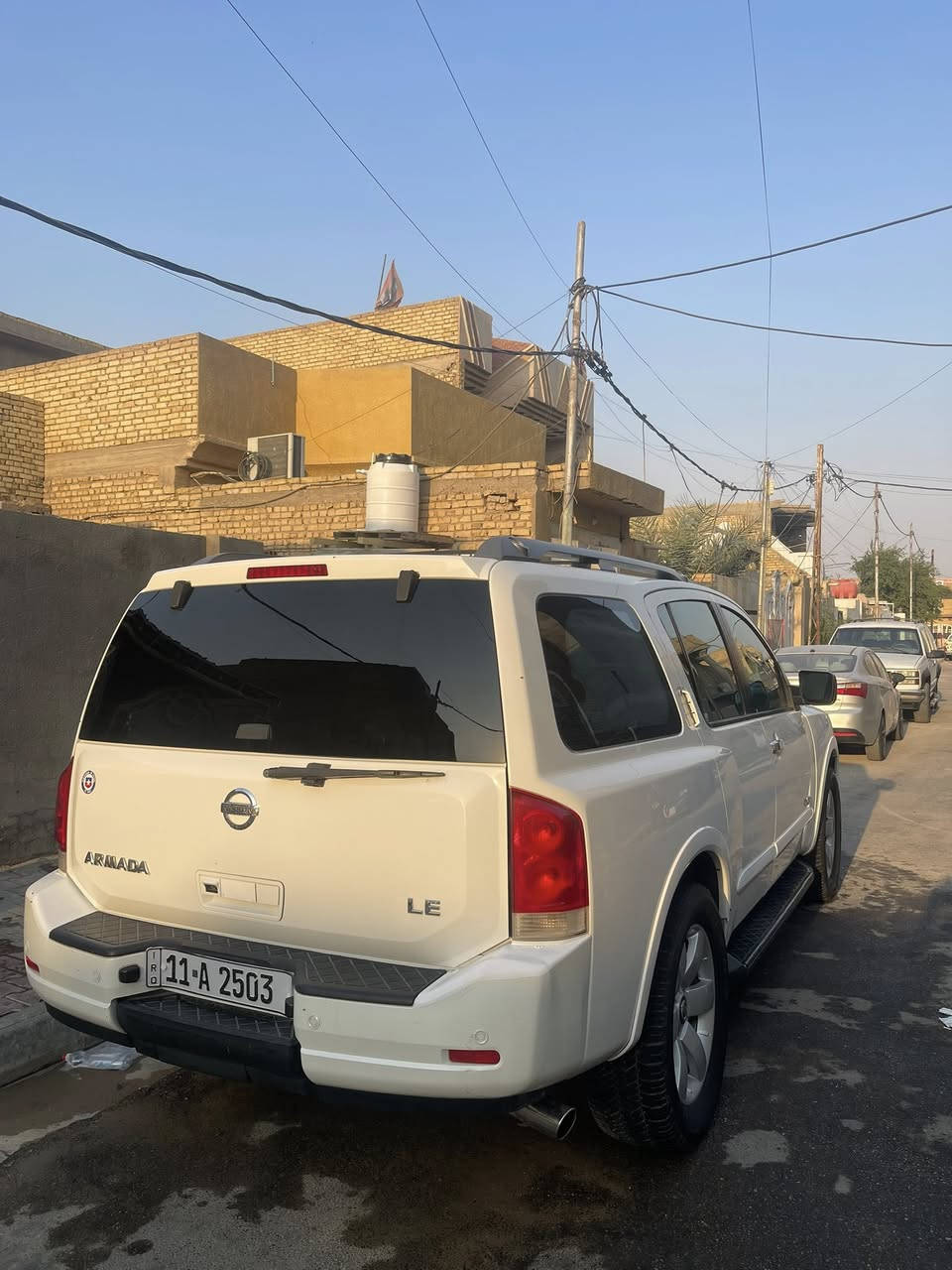 ارمادا للبيع 
2008 خليجي 
مكفوله من الضربه والصبغ 
سياره جاهزه le
رقم بغداد 
كله كهرباء 
كشنات الجنطه كهرباء
جنطه كهرباء 
كله شغال 
سياره ماتذب عليه الف دينار 
تخم تاير 
سعره 135 وبيها مجال للشراي 
عنواني كوت مركز مدينه 
***********
***********
