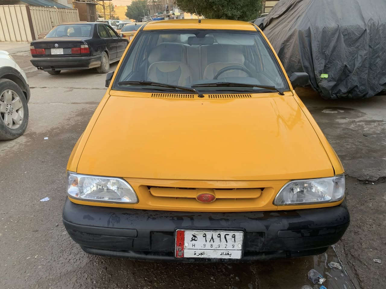 السلام عليكم سايبا  ٢٠١٨للبيع السيارة جاهزة مكينة كير صدر امامي خلفي كله جديد بيهه صبغ بنيد و چاملغات الاماميه شواصي معمرة السيارة بسمي تحويل ثاني يوم السعر ٤٥ورقة العنوان بغداد البلديات هاتف ***********
