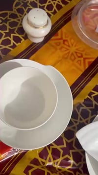 سفرة كاملة • أبيض • جاهزة لرمضان