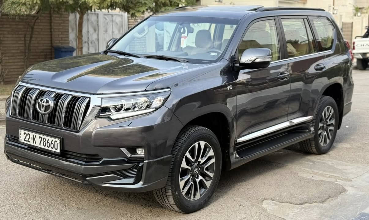 تويوتا برادو 2023 VX 
وكالة تويوتا العراق ساز SAS
( صيانتها الدورية في الشركة فقط )
ماشية 32 الف كيلو
محرك V6 4000
مقاعد جلد و تبريد

السعر 47,500 $
رقم اربيل / مكانها بغداد
***********
