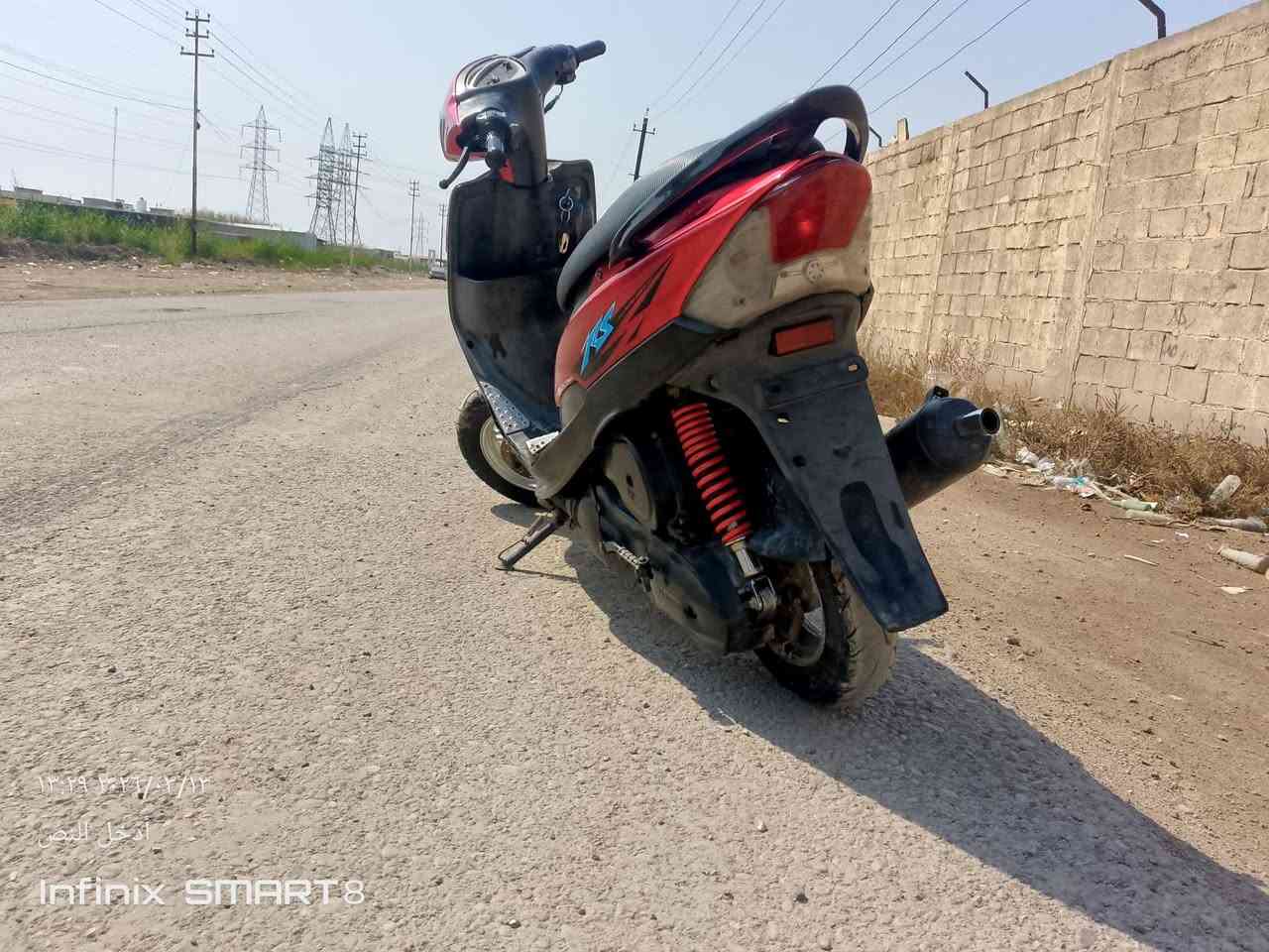 السلام عليكم دراجه ماكس عدله مكفوله كفاله عامه مكان بغداد كوريش ***********
