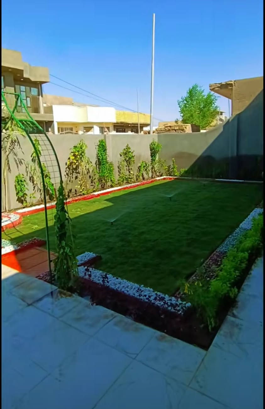 مع اقتراب العيد رتب حديقتك
عمل ديكورات الحدائق المنزليه بالحجر والمقرنص
وزراعة الأشجار والحمضيات والثيل 
وتنضيف كافة الحدائق وقص الأشجار
الاستفسار *********** واتساب مكان حله
