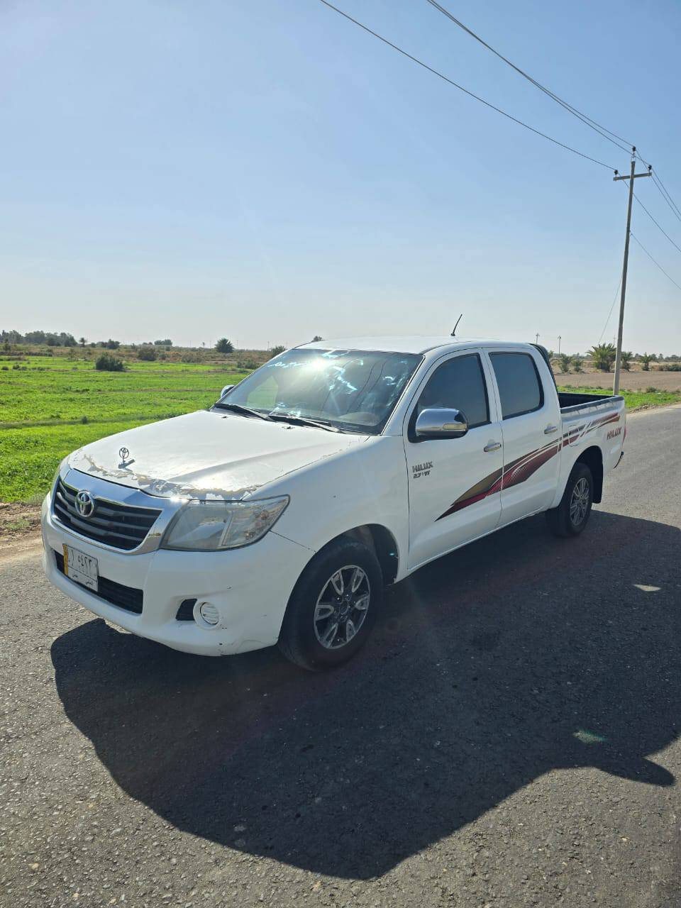 هايلوكس موديل ٢٠١٢ سعوديه رقم مثنى وتوماتيك سونار يمك بل منشور ***********مكانه كربلاء
