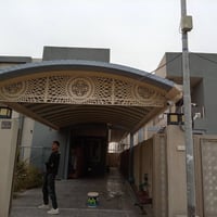 تم بعون الله عمل سقيفه في مجمع نجمه بغداد ونشكر كادر مكتب الصادق اللسق...