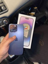 ورحمة اللّٰه ماستر شرق اوسط_ iPhone 14 Pro Max ذاكرة GB 256 بطارية %85...