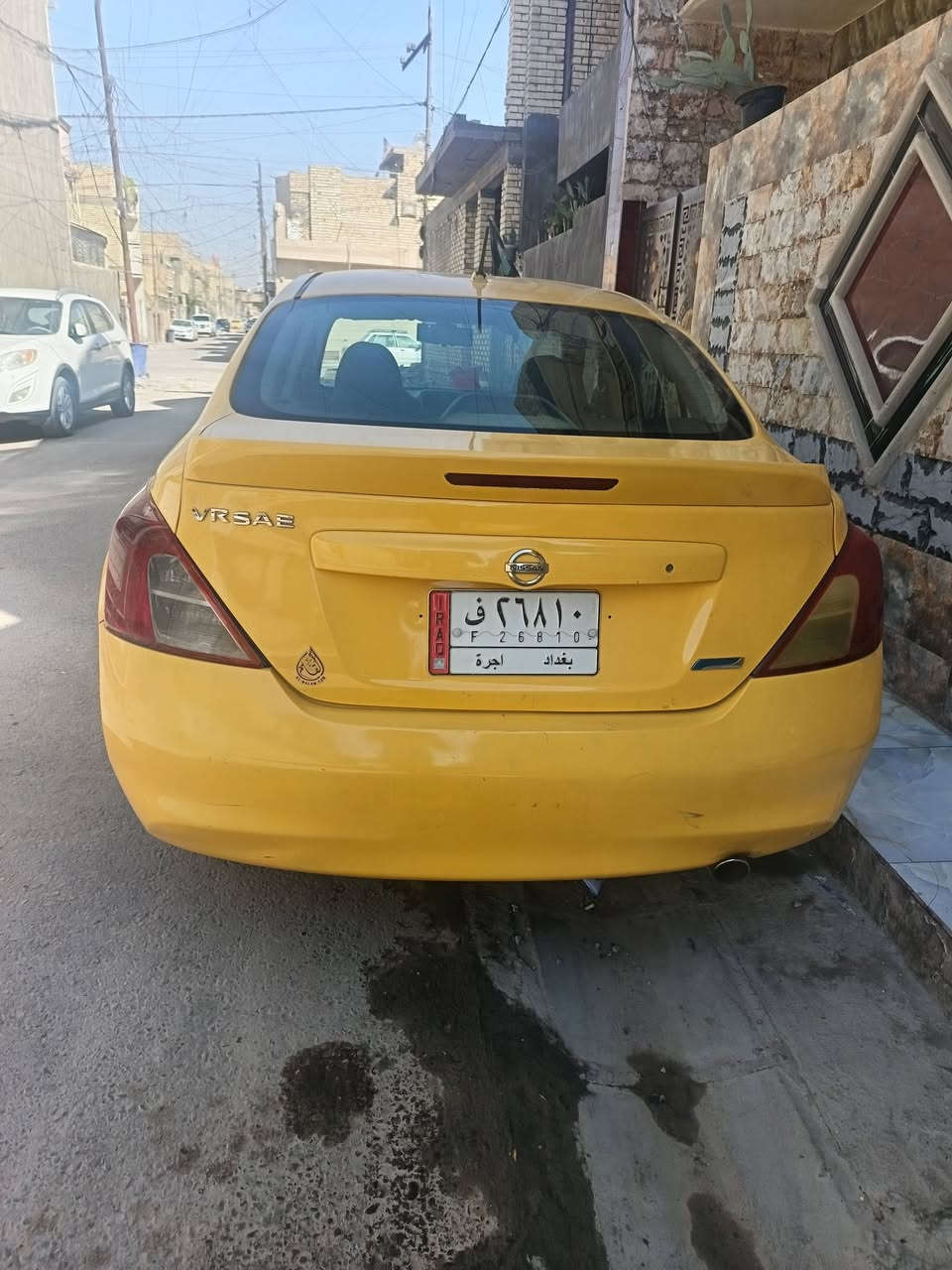 سلام عليكم للبيع نيسان فيرسه موديل ١٣ حادثه جاملغ امامي وشوي الباب اليمنيه محرك١٨٠٠ كير اوتماتك ايتي المرغوب السعر ٧٥ وبيه مجال بسيط *********** العنوان الخطيب الزراعي
