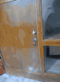 أغراض أخشاب للبيع مكتبه جرباية مع زاوية مع ميز مع بوفية مترين تسكام بأ...